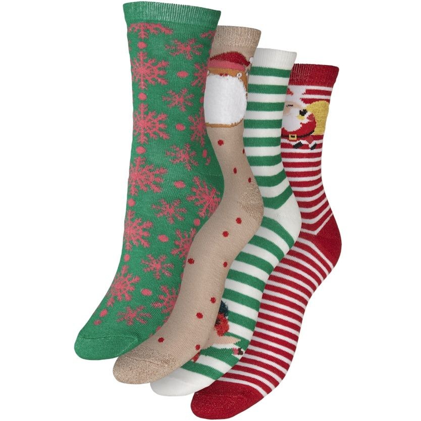 VERO MODA Kojinės moterims, Rožinė, VMELF SOCKS GIFTBOX X 2