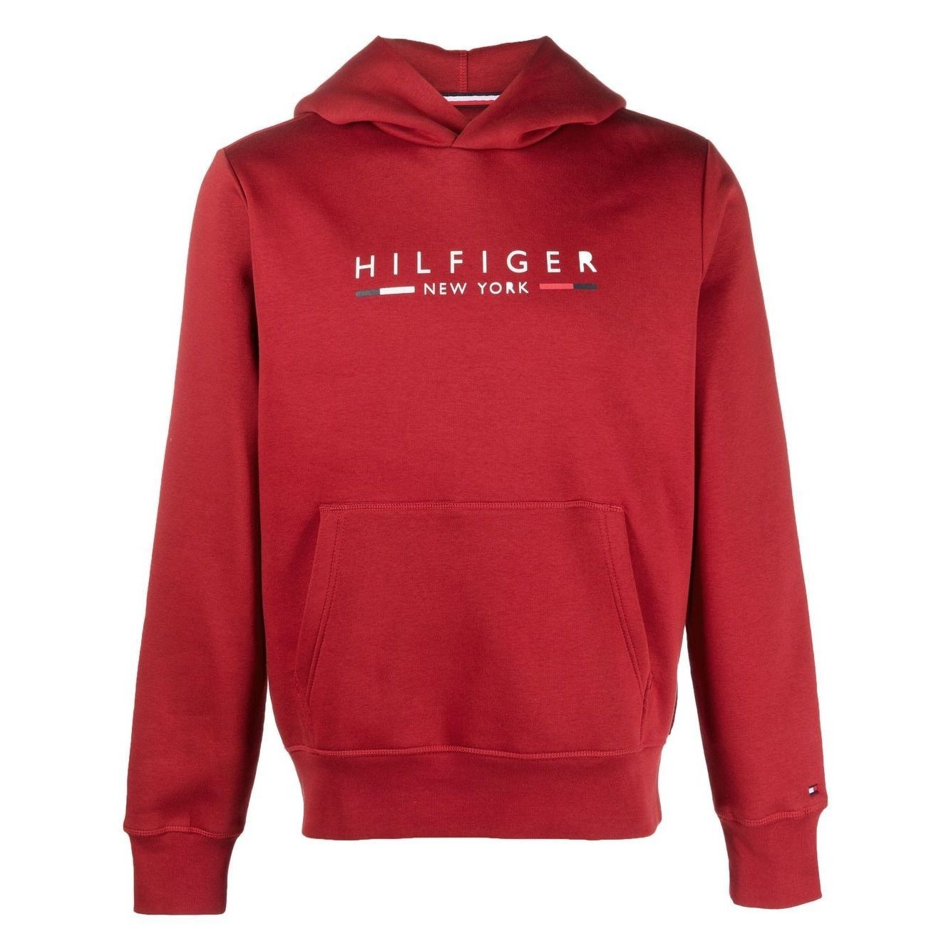 TOMMY HILFIGER Džemperis vyrams, Raudona, Hilfiger new york hoody 1