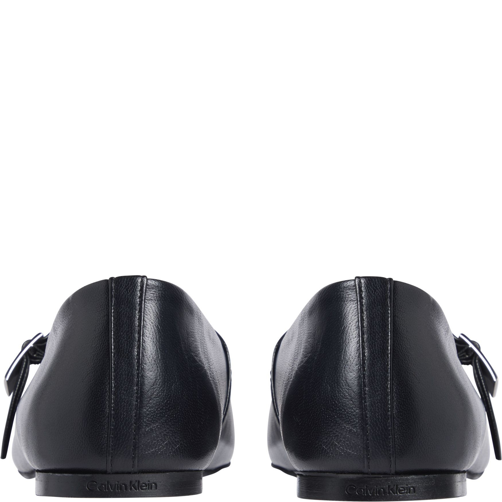 CALVIN KLEIN Balerinos moterims, Juoda, Ballerina buckle 4