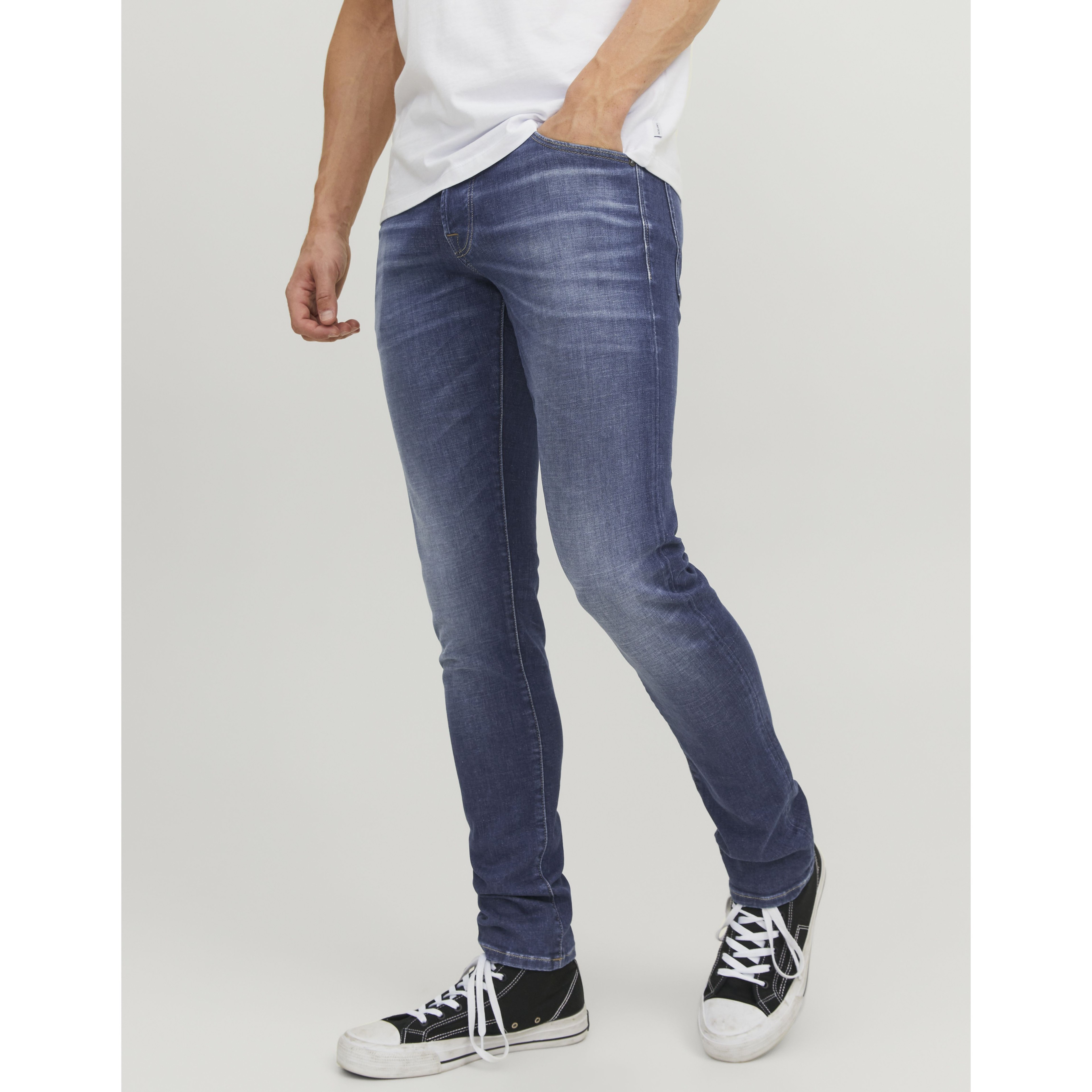 JACK & JONES Slim džinsai vyrams, Mėlyna, JJIGLENN JJICON JJ 659 5