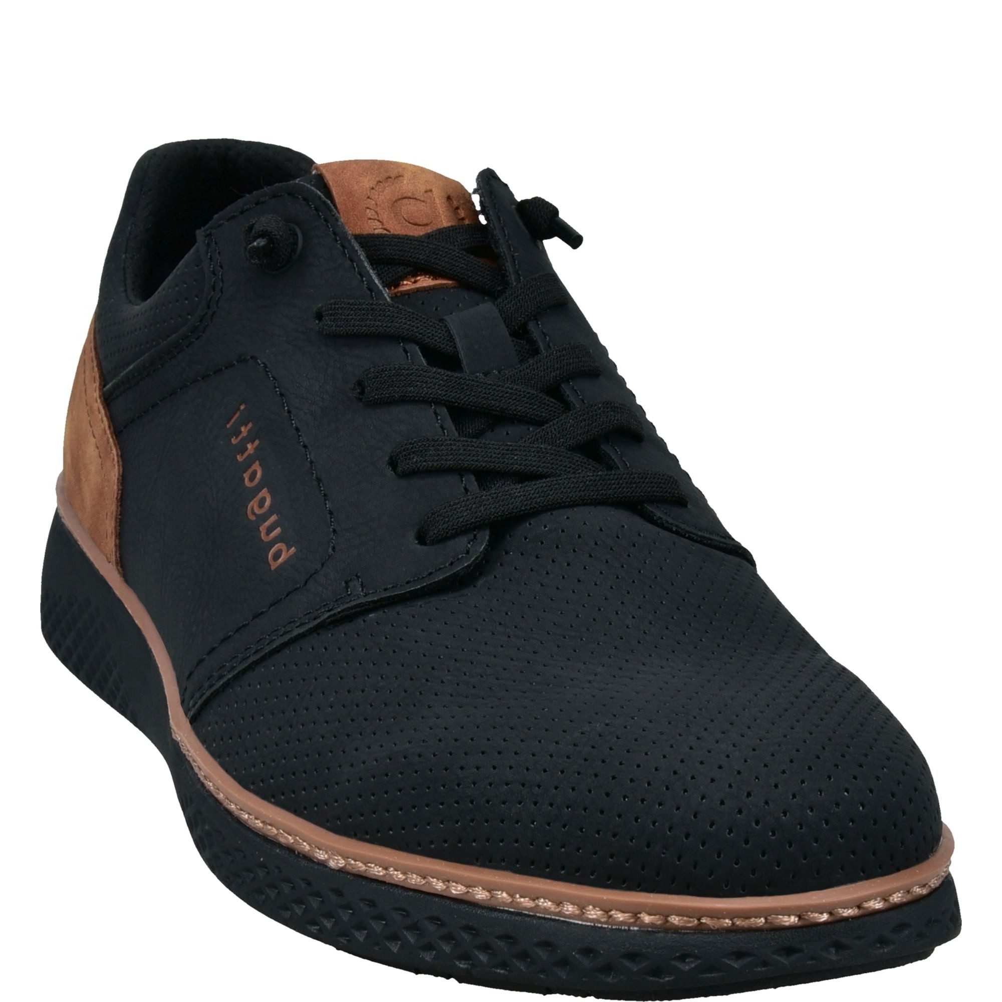 BUGATTI Laisvalaikio bateliai vyrams, Juoda, Leisure 1