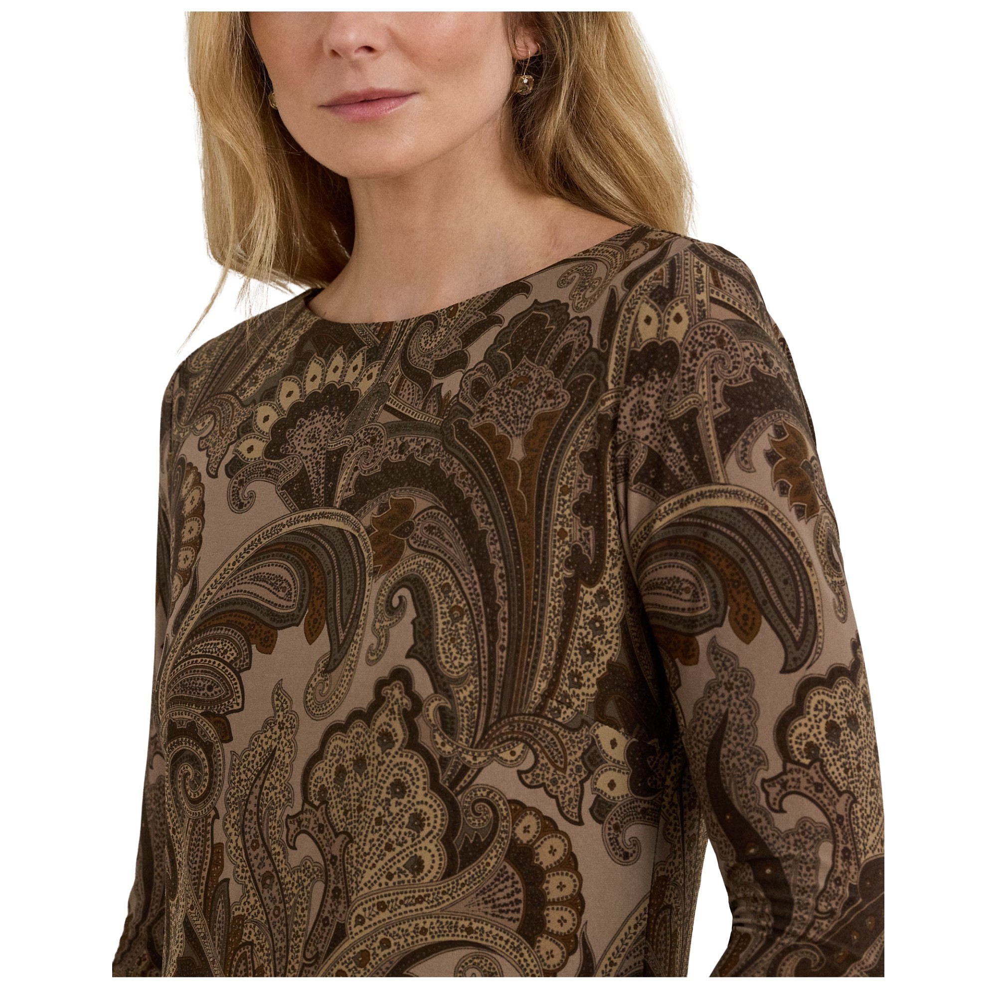 LAUREN RALPH LAUREN Maxi suknelė moterims, Marga, Imbree-long sleeve-day dress 2