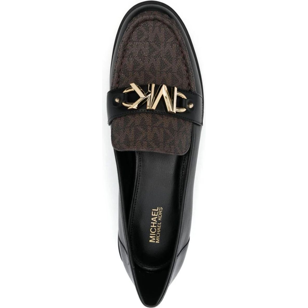 MICHAEL KORS Loaferiai moterims, Juoda, Tiegan loafer 4