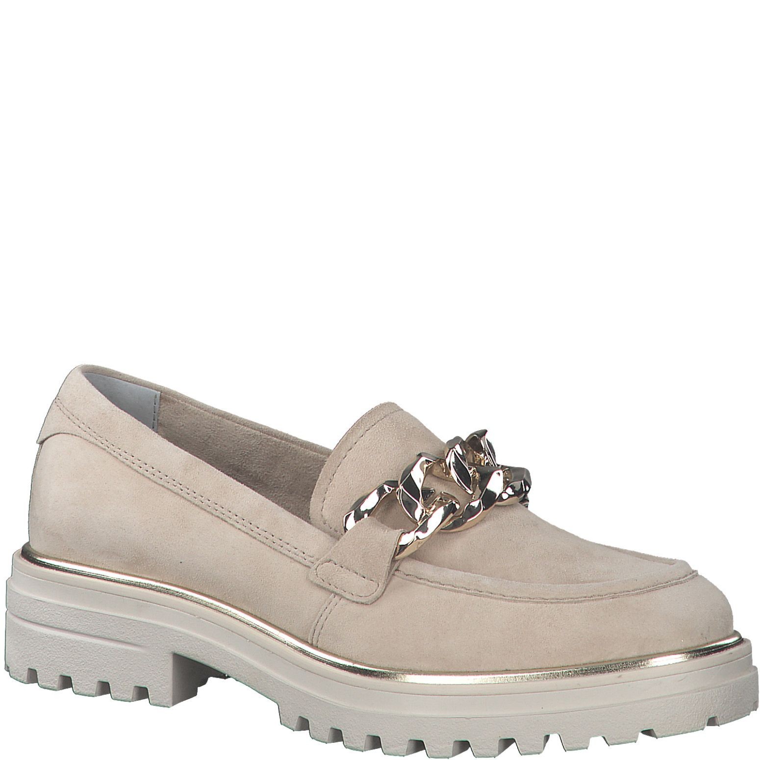 TAMARIS Loaferiai moterims, Smėlio, LOAFERS 1