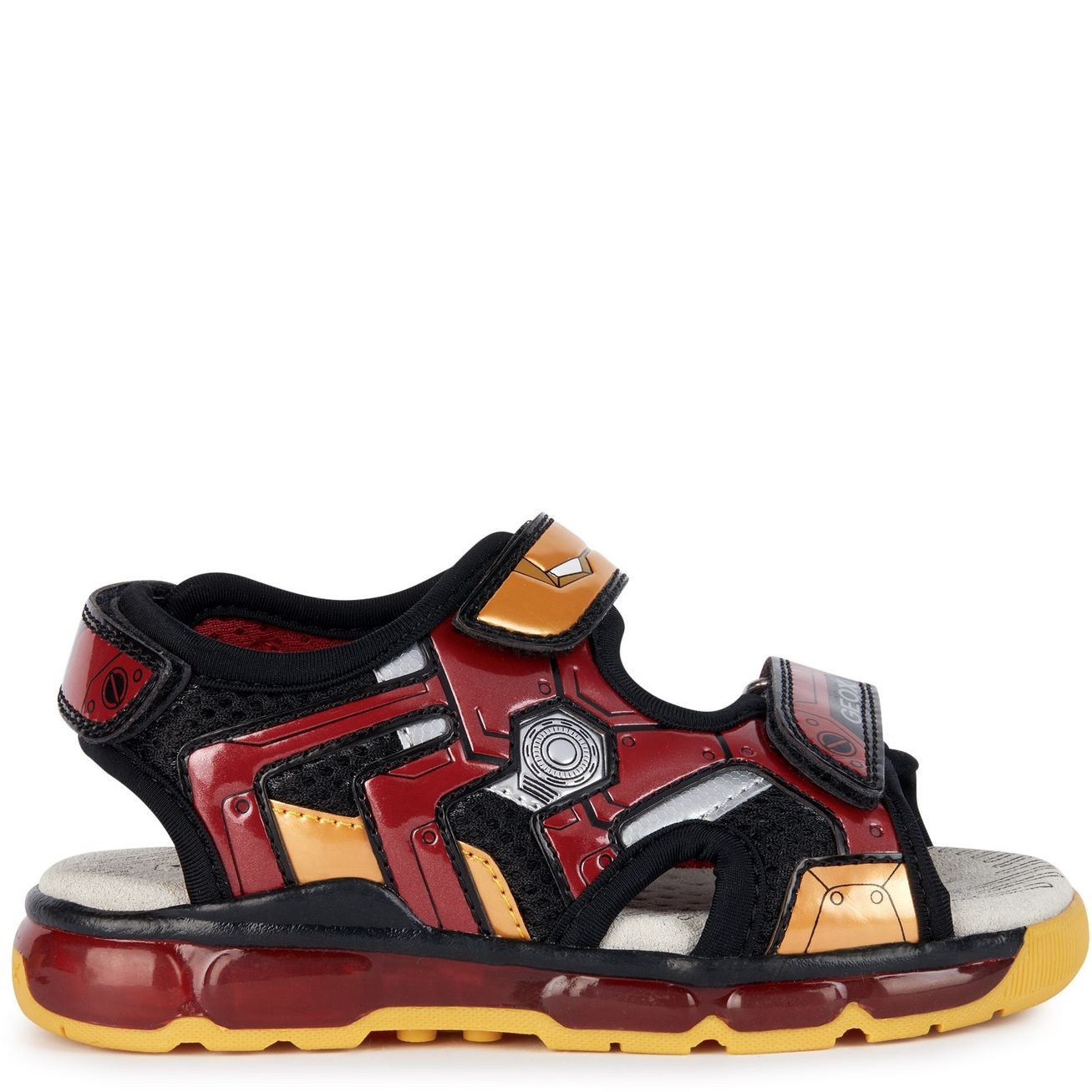 GEOX Basutės berniukams, Juoda, SANDALS ANDROID 2