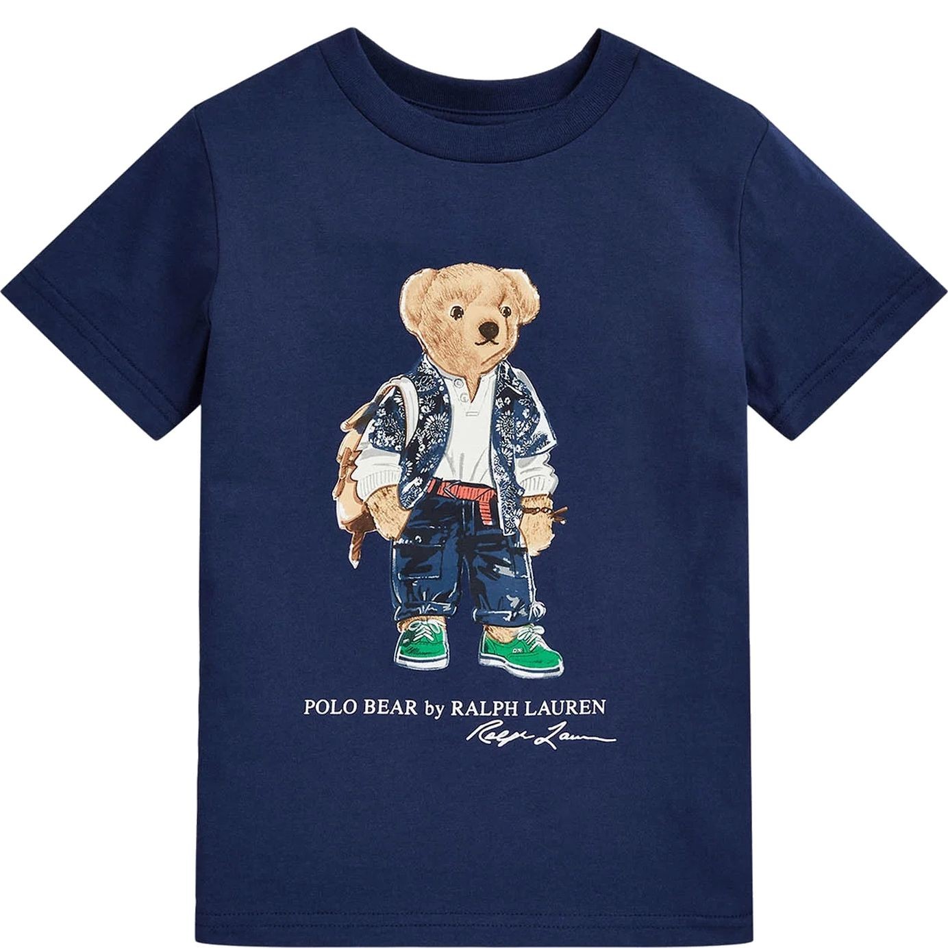 RALPH LAUREN KIDS Marškinėliai trump. rankovėmis berniukams, Mėlyna, Short sleeve tee 1