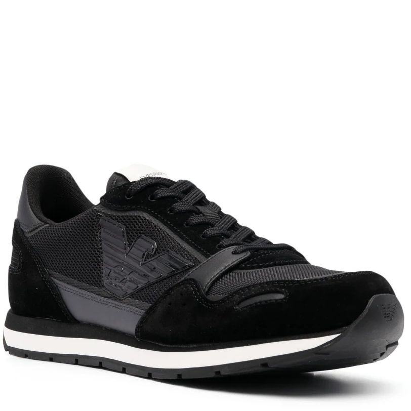 EMPORIO ARMANI Sportiniai bateliai vyrams, Juoda, Sneaker 1