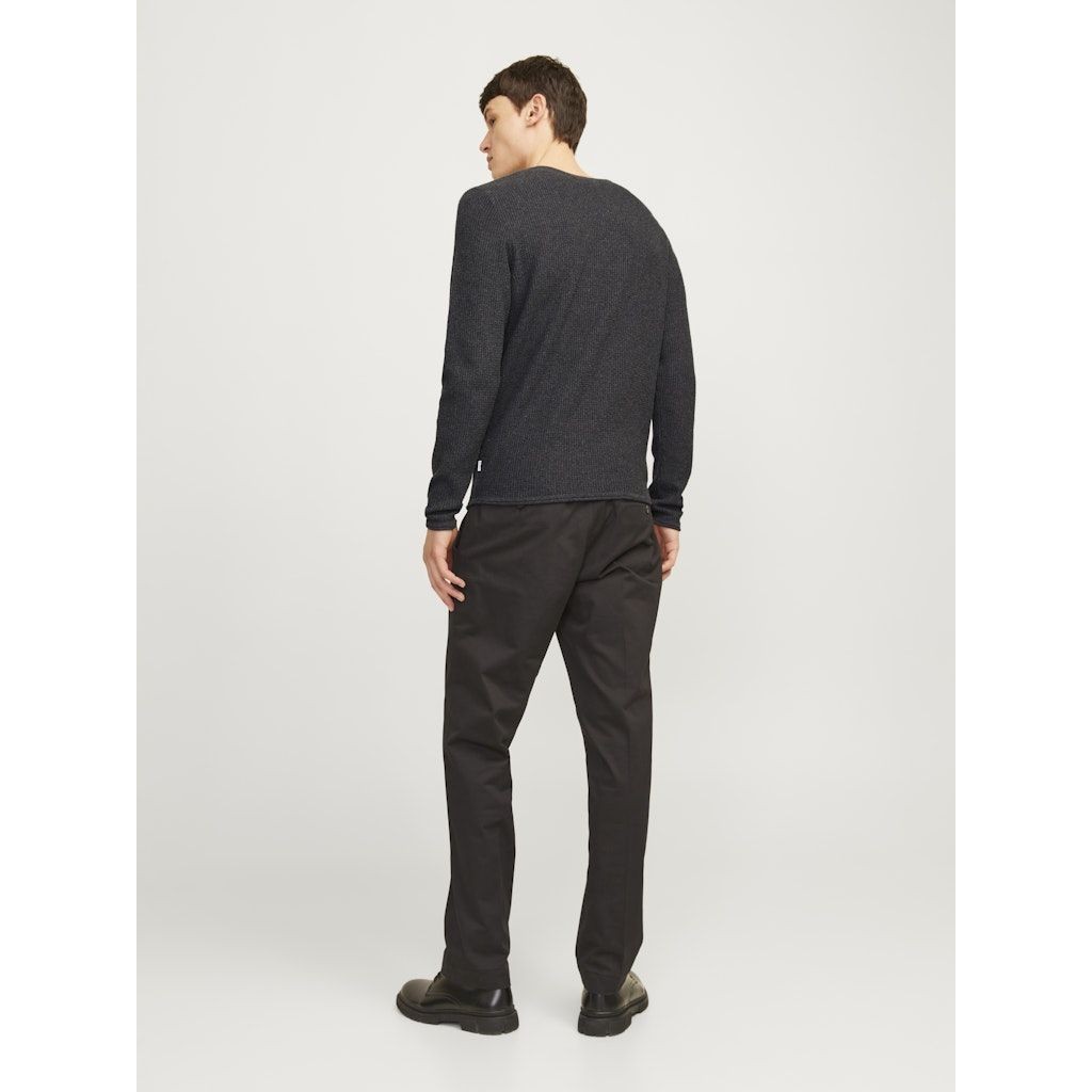 JACK & JONES Megztinis vyrams, Pilka, Cooper knit crew neck 4