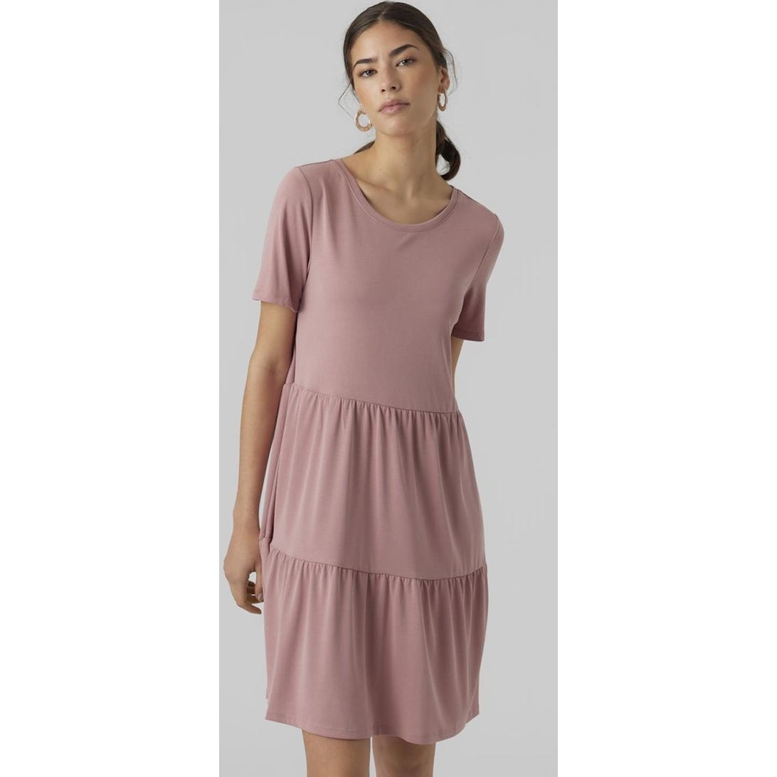 VERO MODA Mini suknelė moterims, Rožinė, Vmfilli mini dress 2