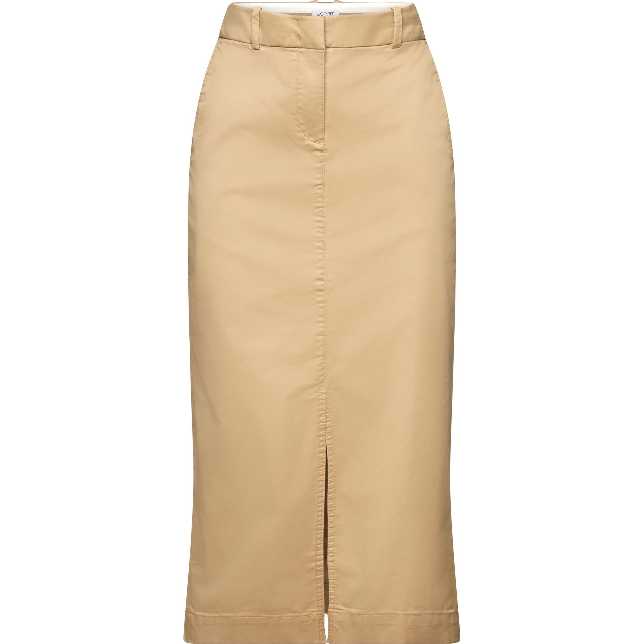 ESPRIT Midi sijonas moterims, Smėlio, SKIRT 1