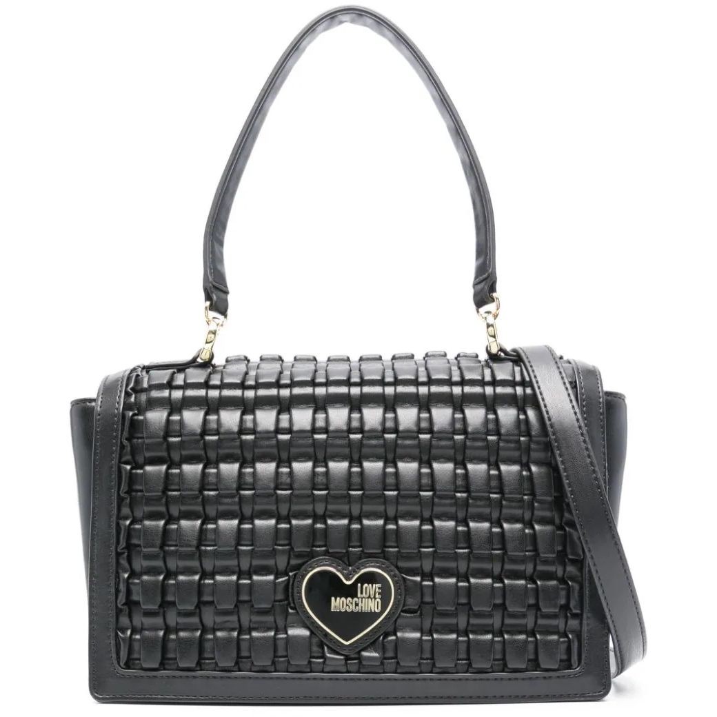 LOVE MOSCHINO Rankinė per petį moterims, Juoda, Shoulder bag 1