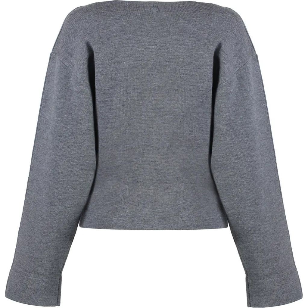 PINKO Megztinis moterims, Pilka, Knitted sweater 2