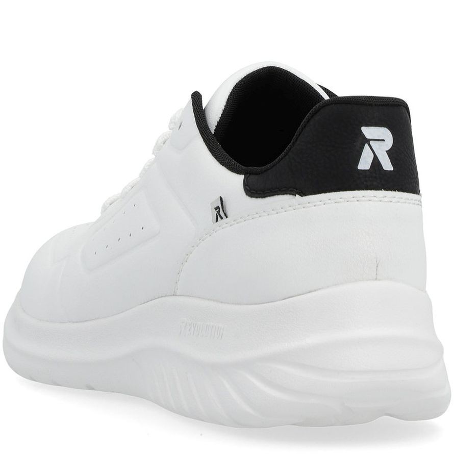 RIEKER Laisvalaikio bateliai vyrams, Balta, LEISURE 5