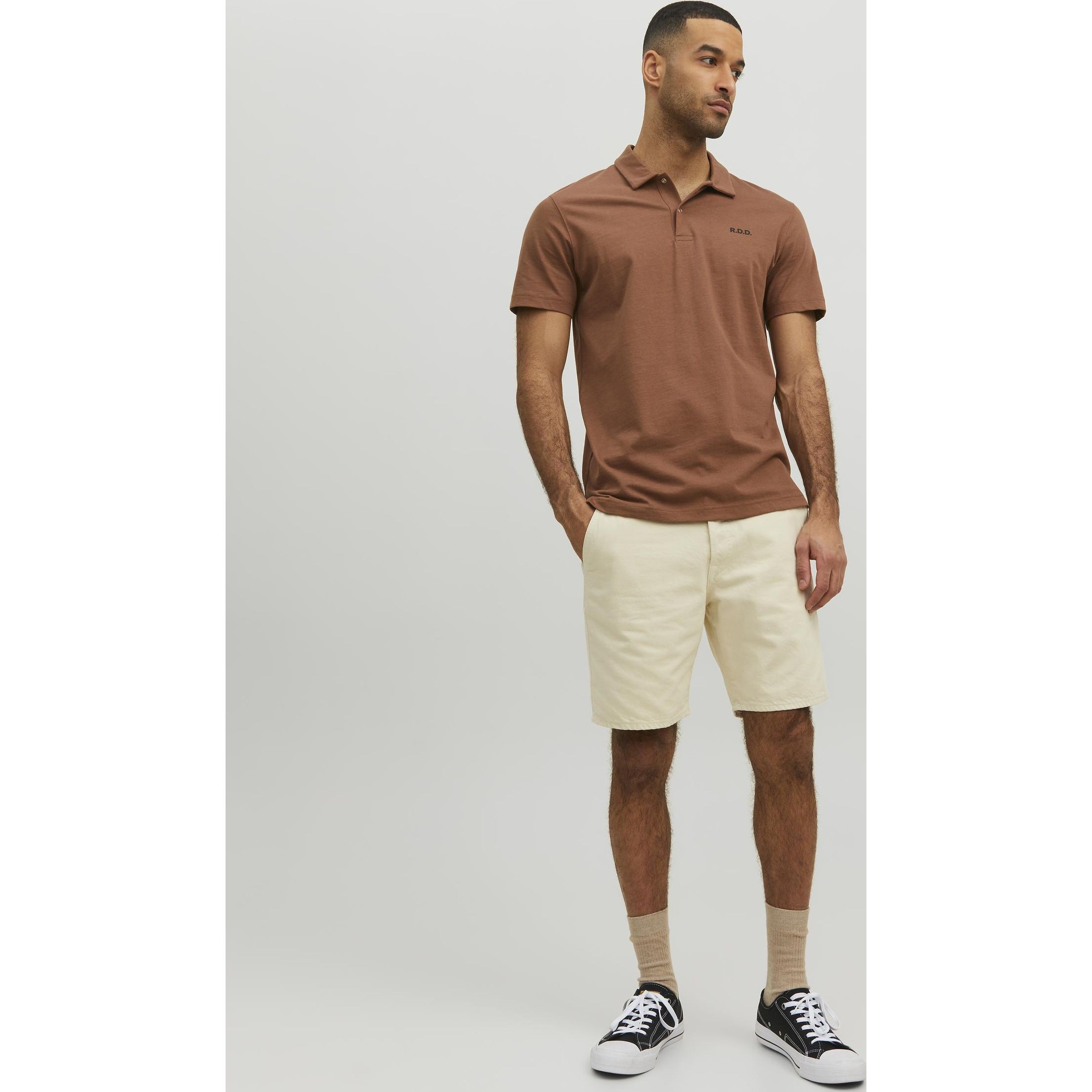 JACK & JONES Marškiniai ilgomis rankovėmis vyrams, Ruda, Marškiniai 4