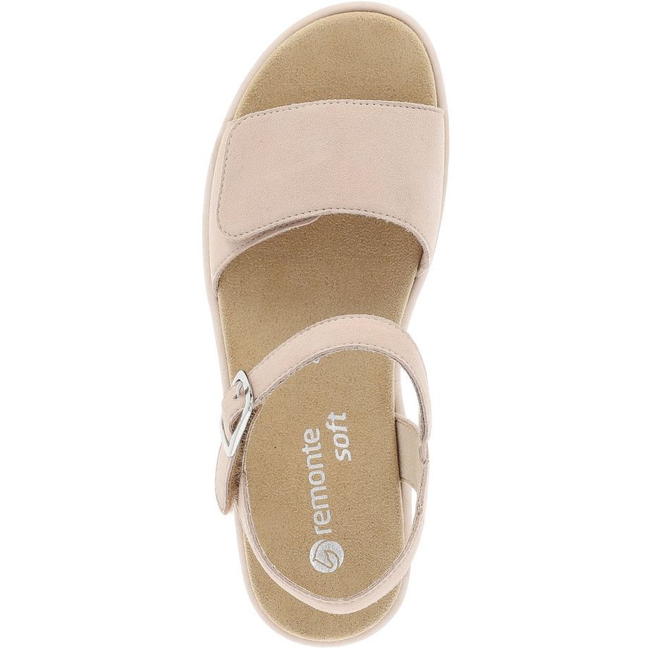 REMONTE Basutės moterims, Smėlio, SANDALS 6