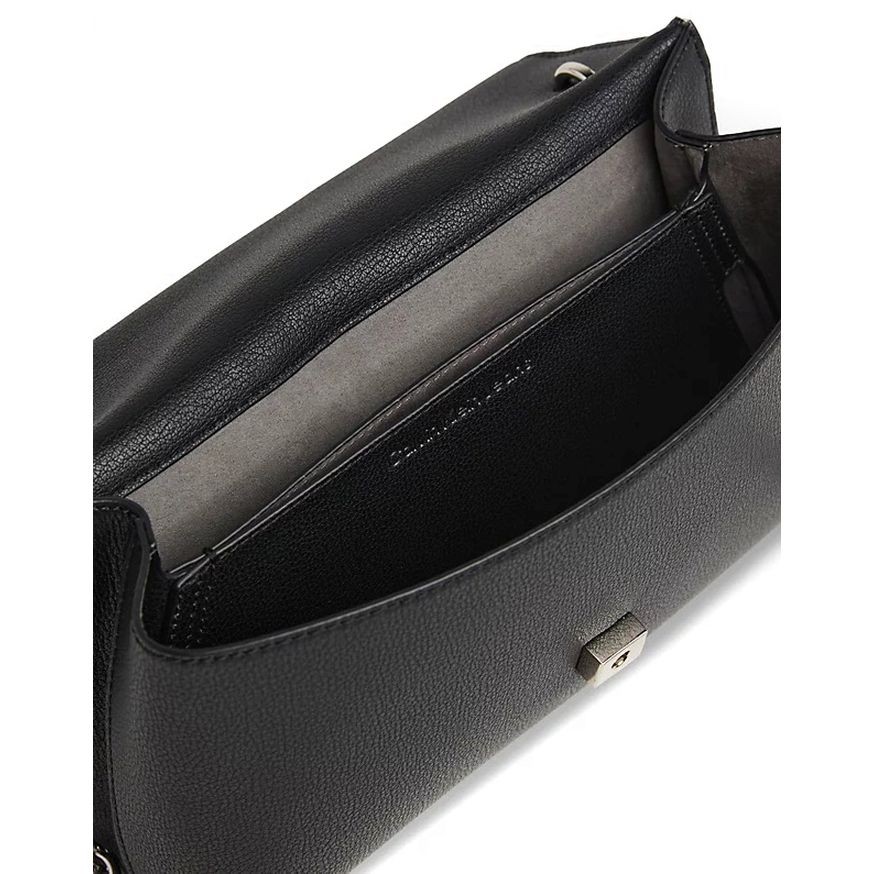 CALVIN KLEIN JEANS Rankinė per petį moterims, Juoda, Minimal flap crossbody 3