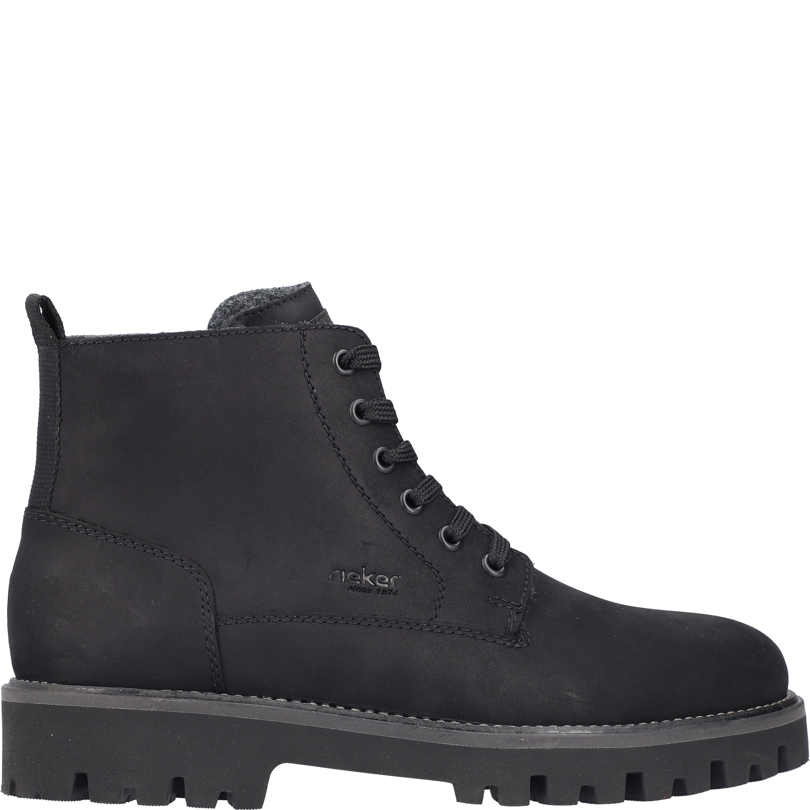 RIEKER Aulinukai vyrams, Juoda, Men's boots 3