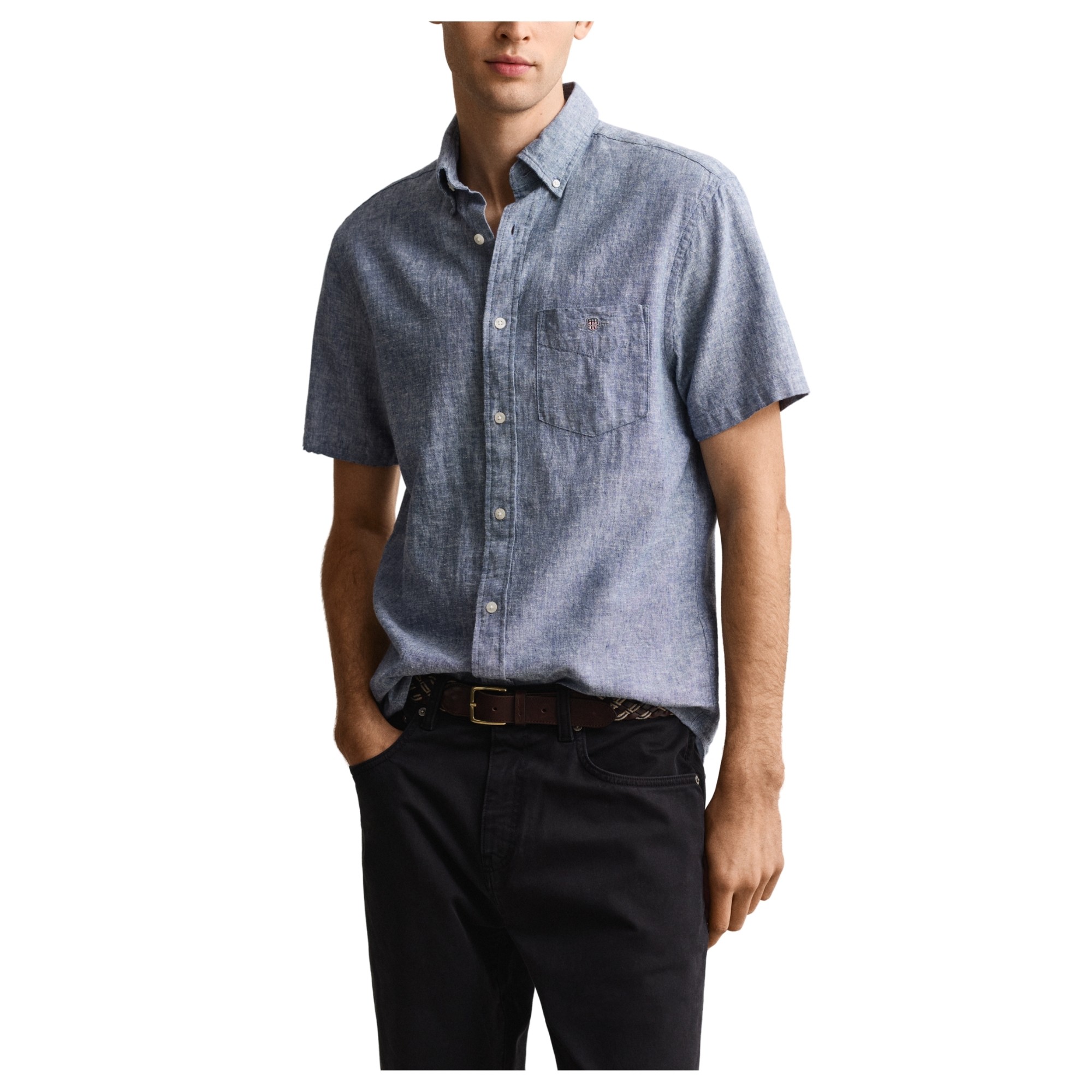 GANT Marškiniai ilgomis rankovėmis vyrams, Mėlyna, 3250083-442 Shirts lon 2