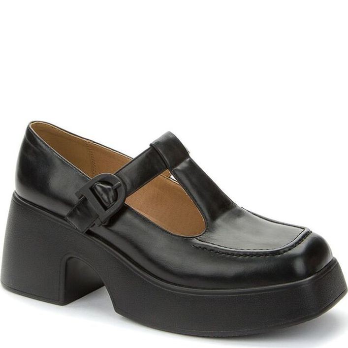 BETSY Klasikiniai batai moterims, Juoda, Hilled shoes