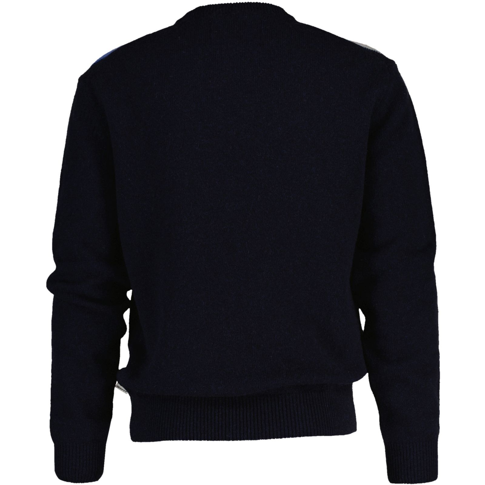 GANT Megztinis vyrams, Mėlyna, argyle c-neck 2