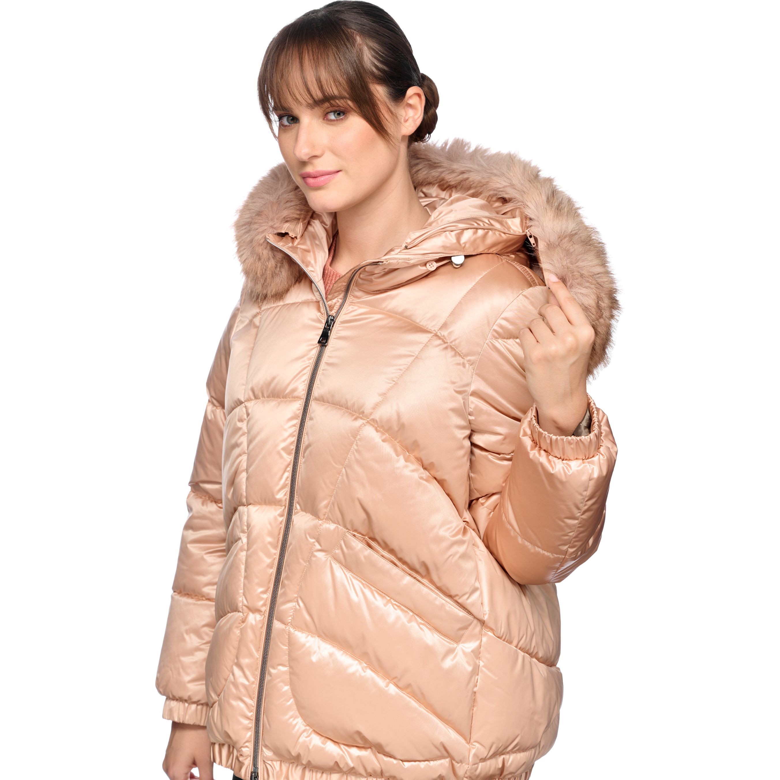 GEOX Striukė moterims, Rožinė, Backsie jackets 6