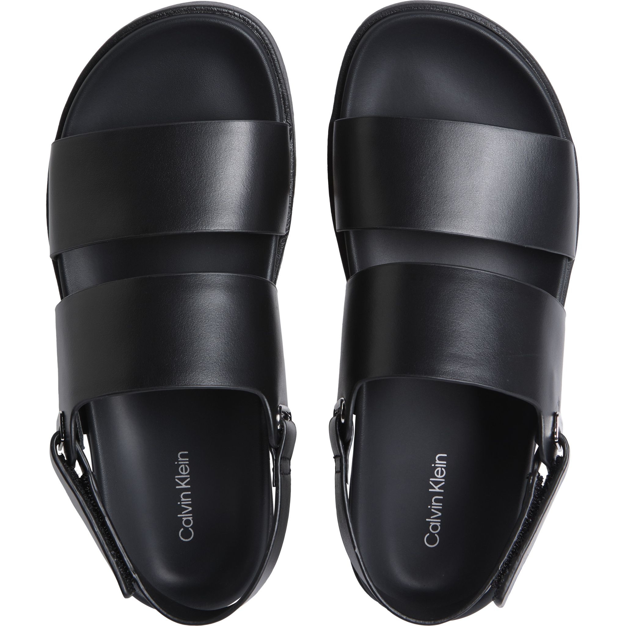 CALVIN KLEIN Basutės moterims, Juoda, Flat sandal eyel 3