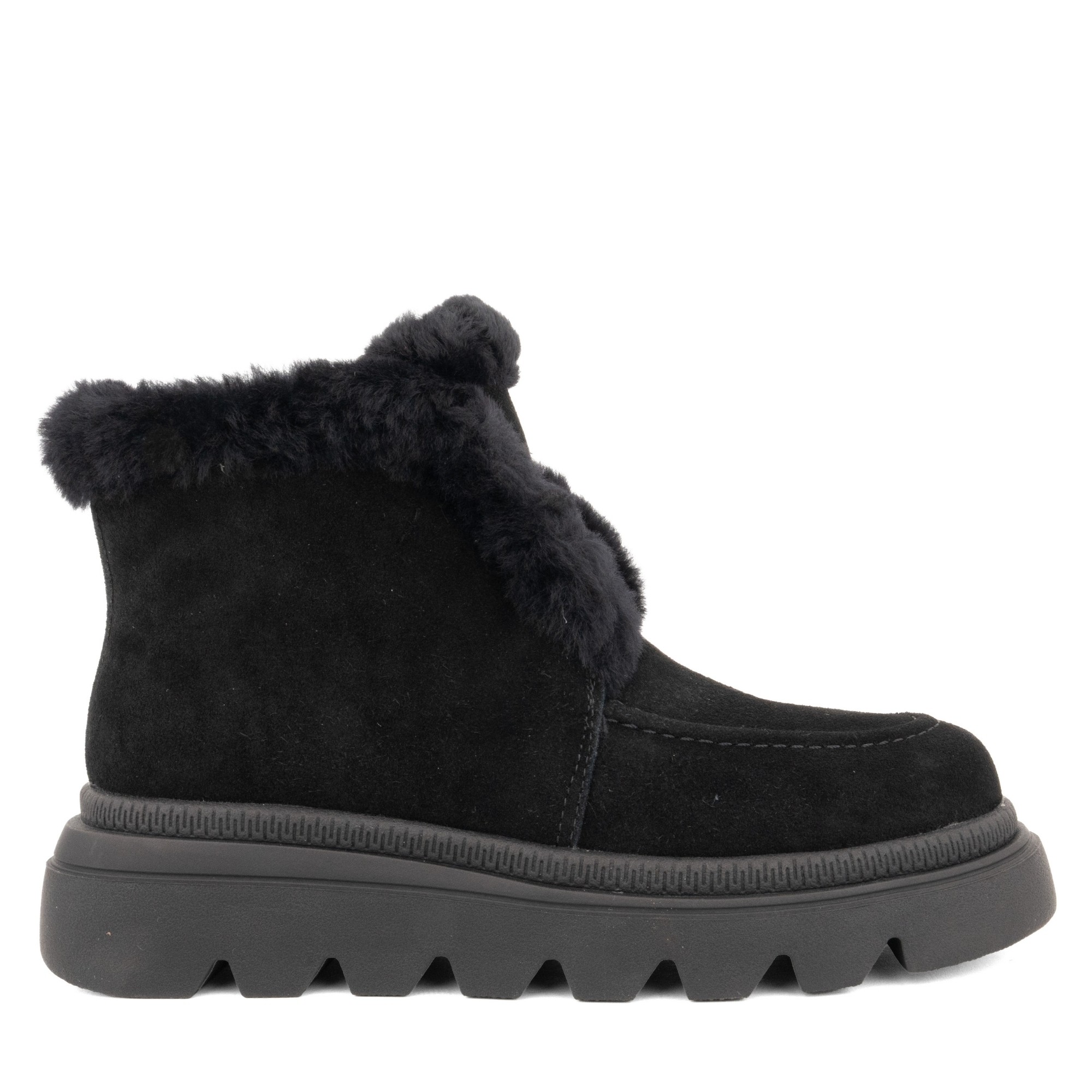 LA CONTE Pašiltinti aulinukai moterims, Juoda, Wm booties 2