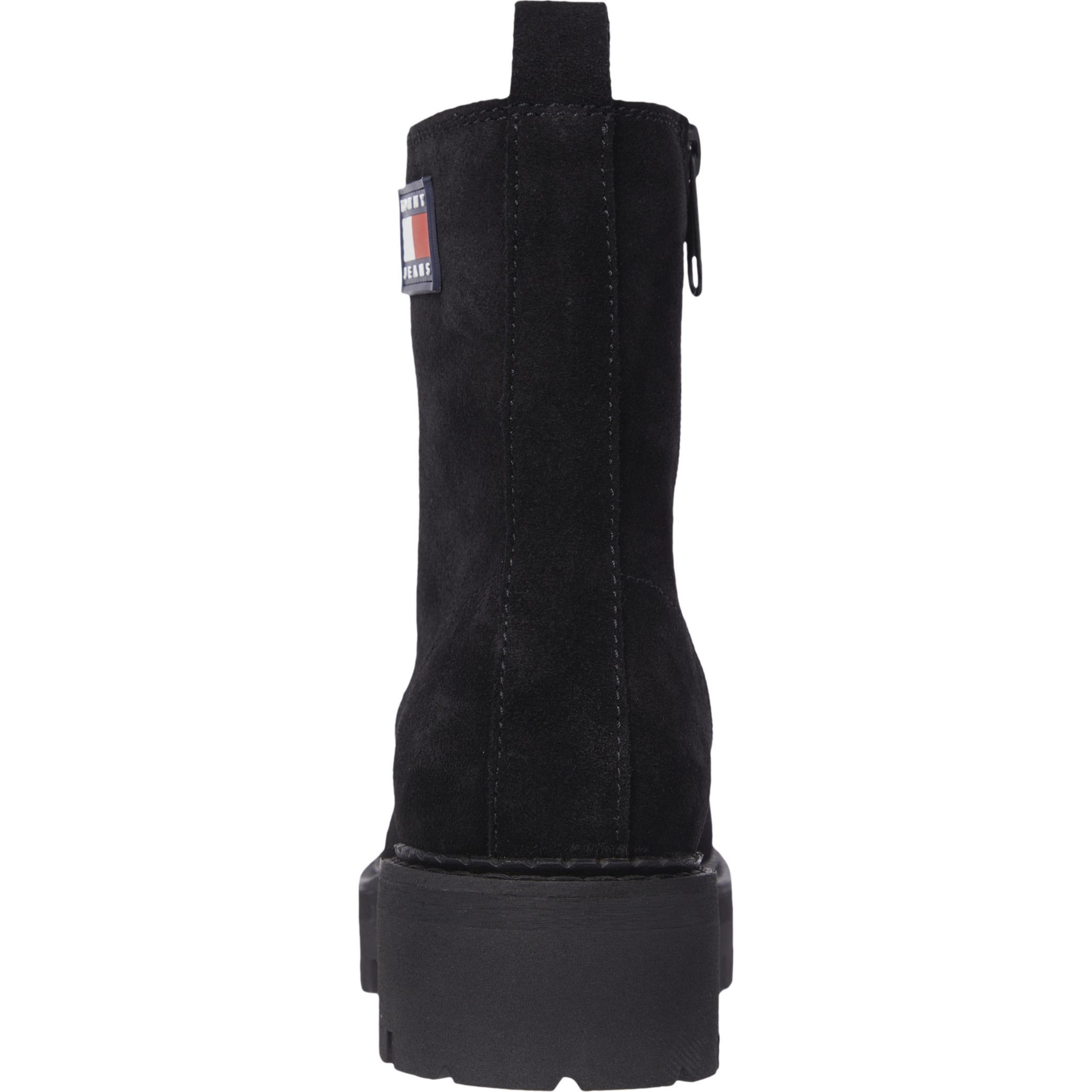 TOMMY JEANS Aulinukai moterims, Juoda, Urban lace up booties 4