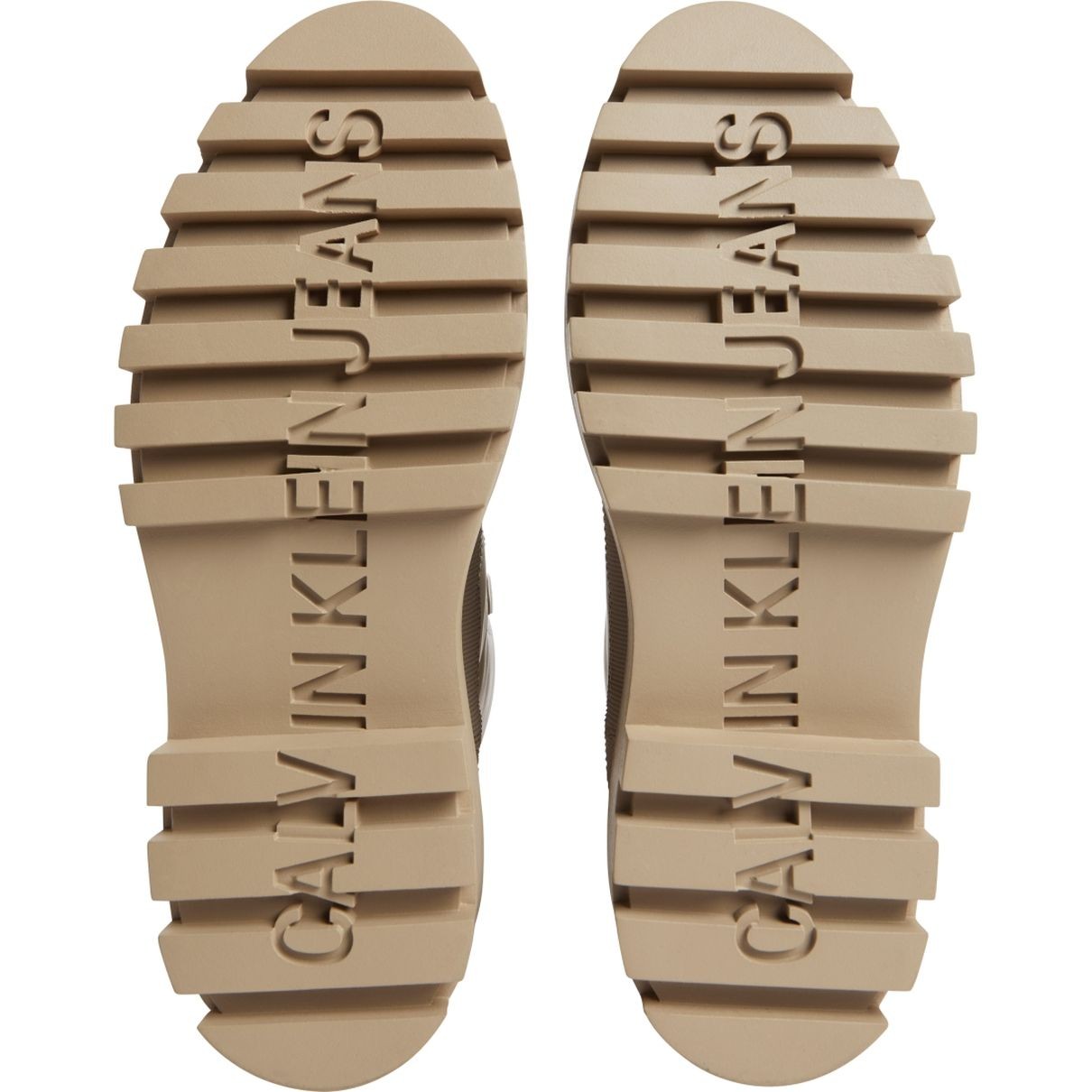 CALVIN KLEIN JEANS Aulinukai moterims, Smėlio, Flatform lace up boot 5