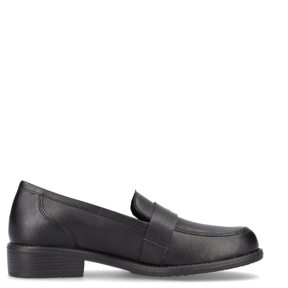 REMONTE Loaferiai moterims, Juoda, LOAFERS POP 7