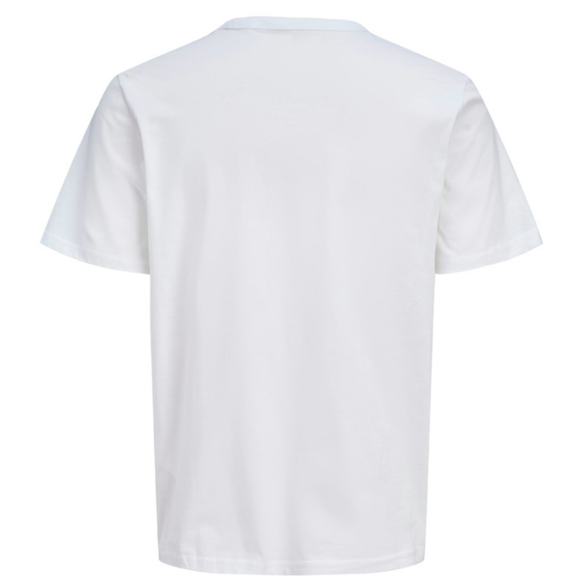 JACK & JONES Marškinėliai vyrams, Balta, College logo ss 2