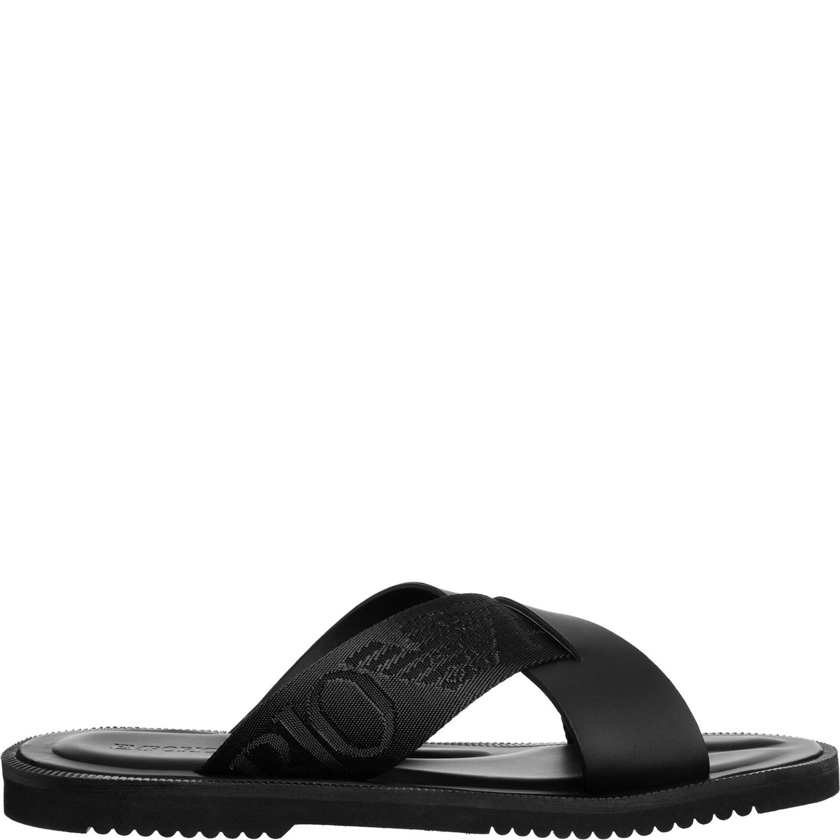 EMPORIO ARMANI Basutės vyrams, Juoda, Sandal 2