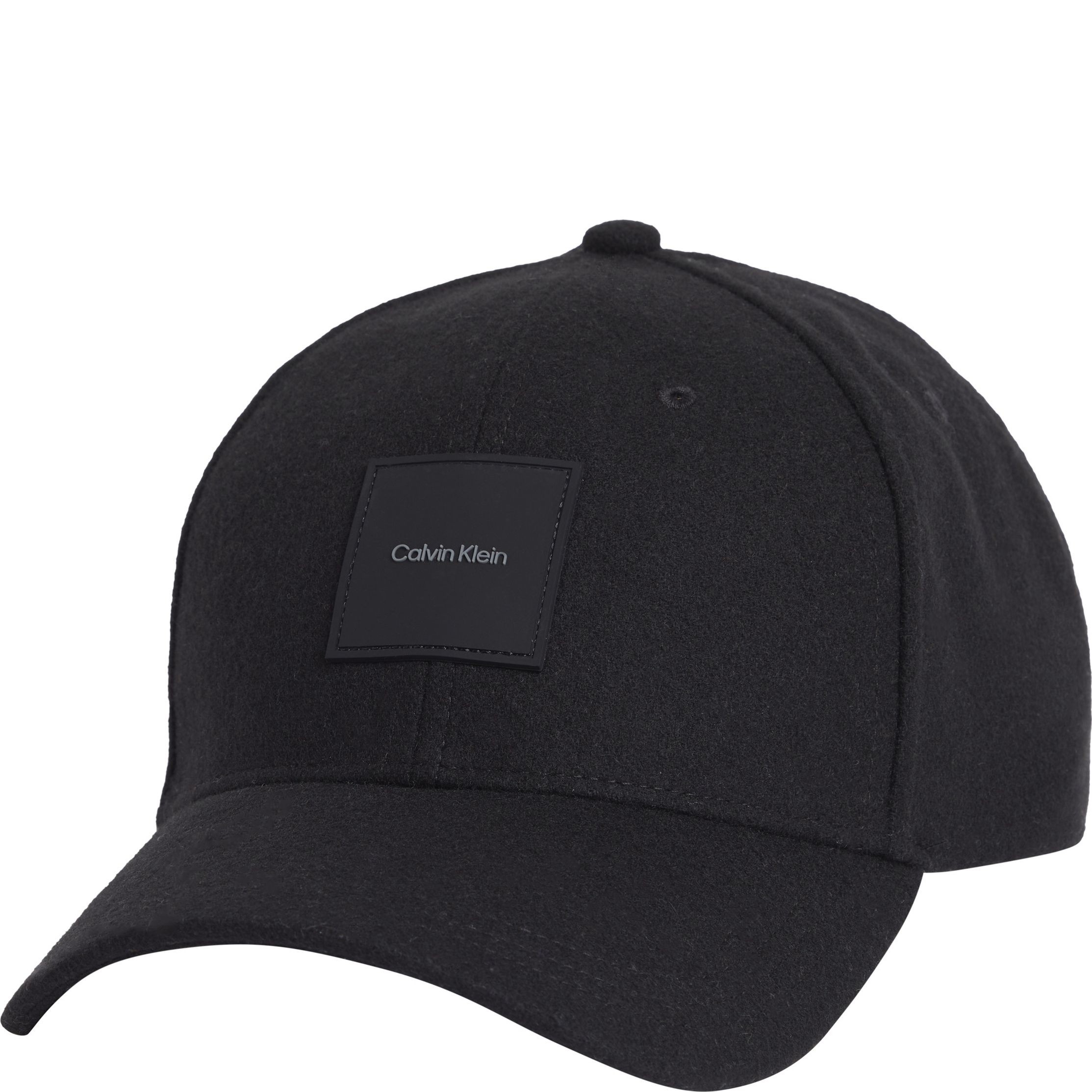 CALVIN KLEIN Kepurė vyrams, Juoda, Wool cap 1