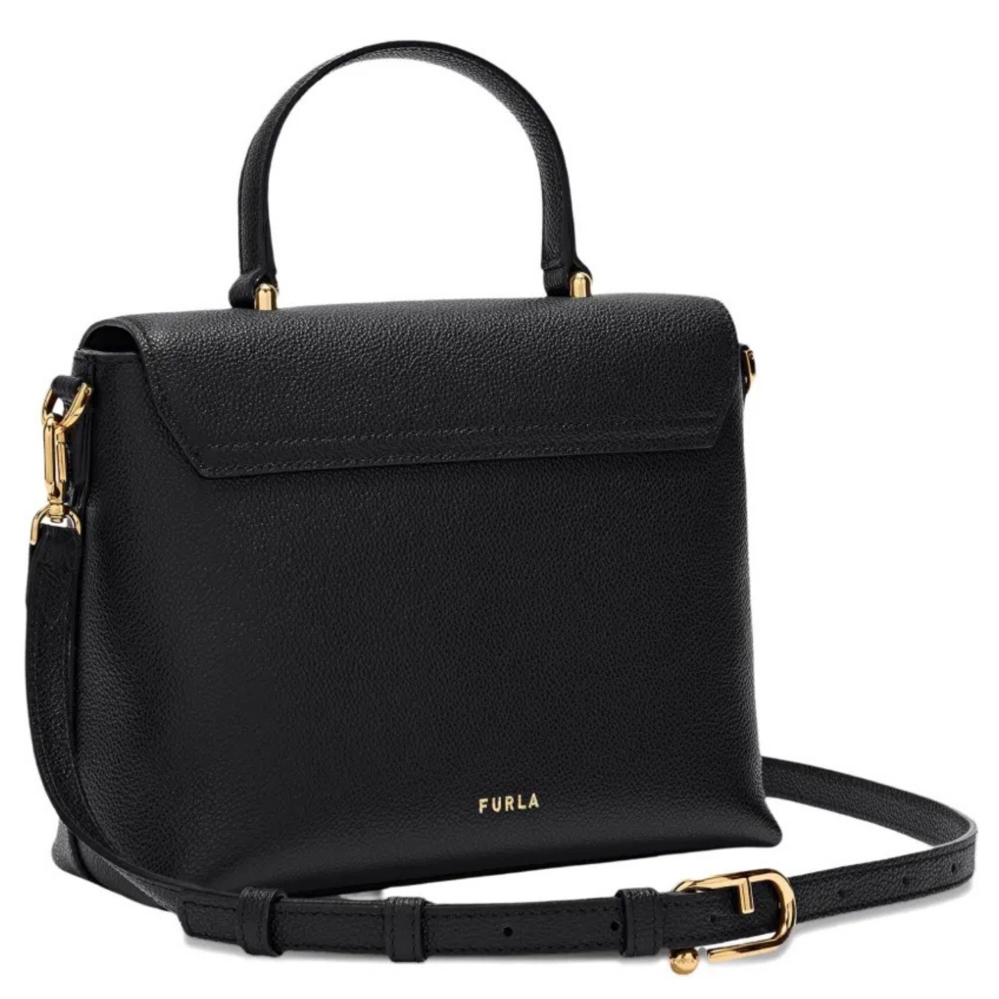 FURLA Rankinė moterims, Juoda, Furla moonlight s top handle 2