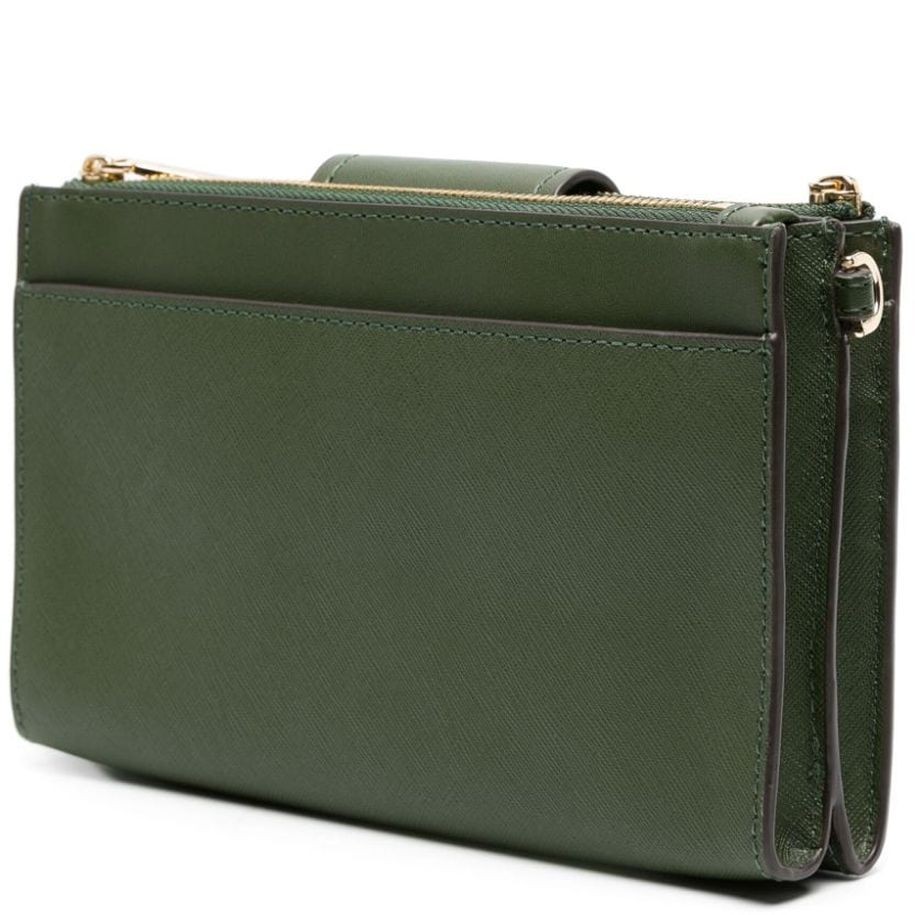 MICHAEL KORS Rankinė per petį moterims, Žalia, SM dbl zip crossbody 2