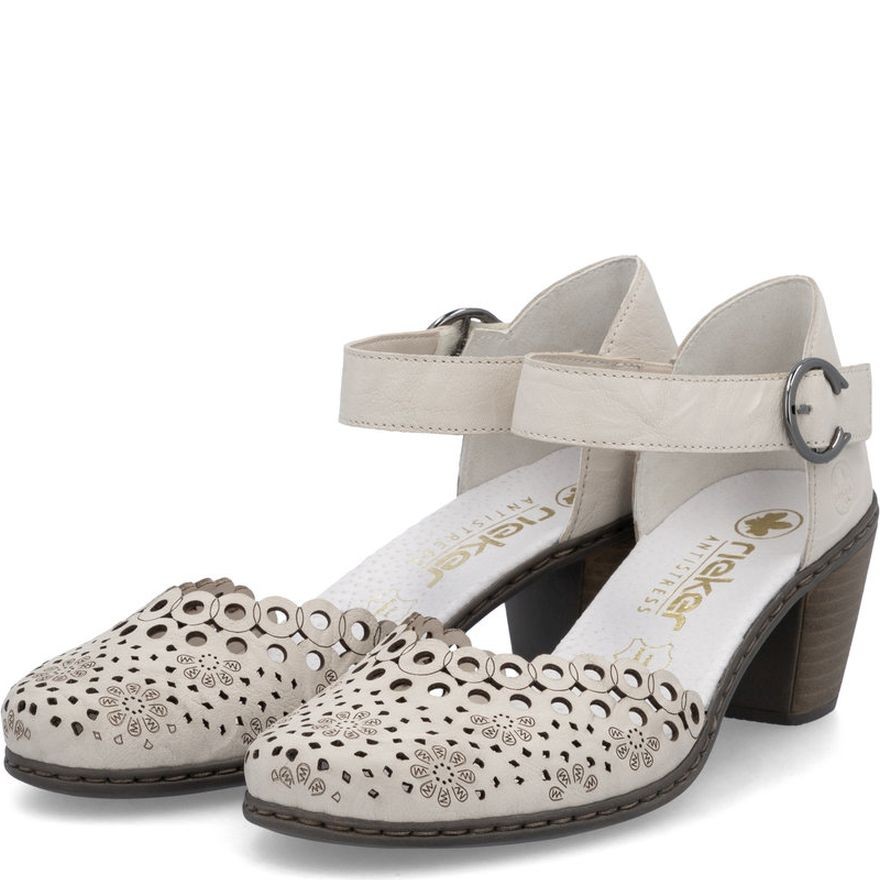 RIEKER Basutės moterims, Smėlio, Sandals 7