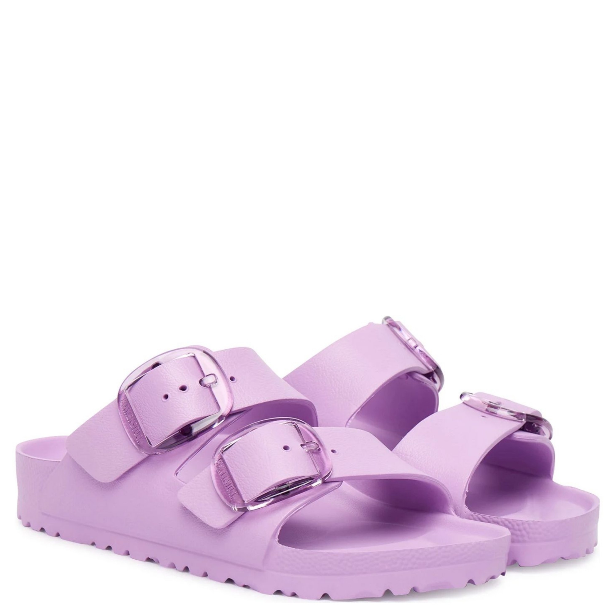 BIRKENSTOCK Šlepetės moterims, Violetinė, Arizona Big Buckle slippers 2