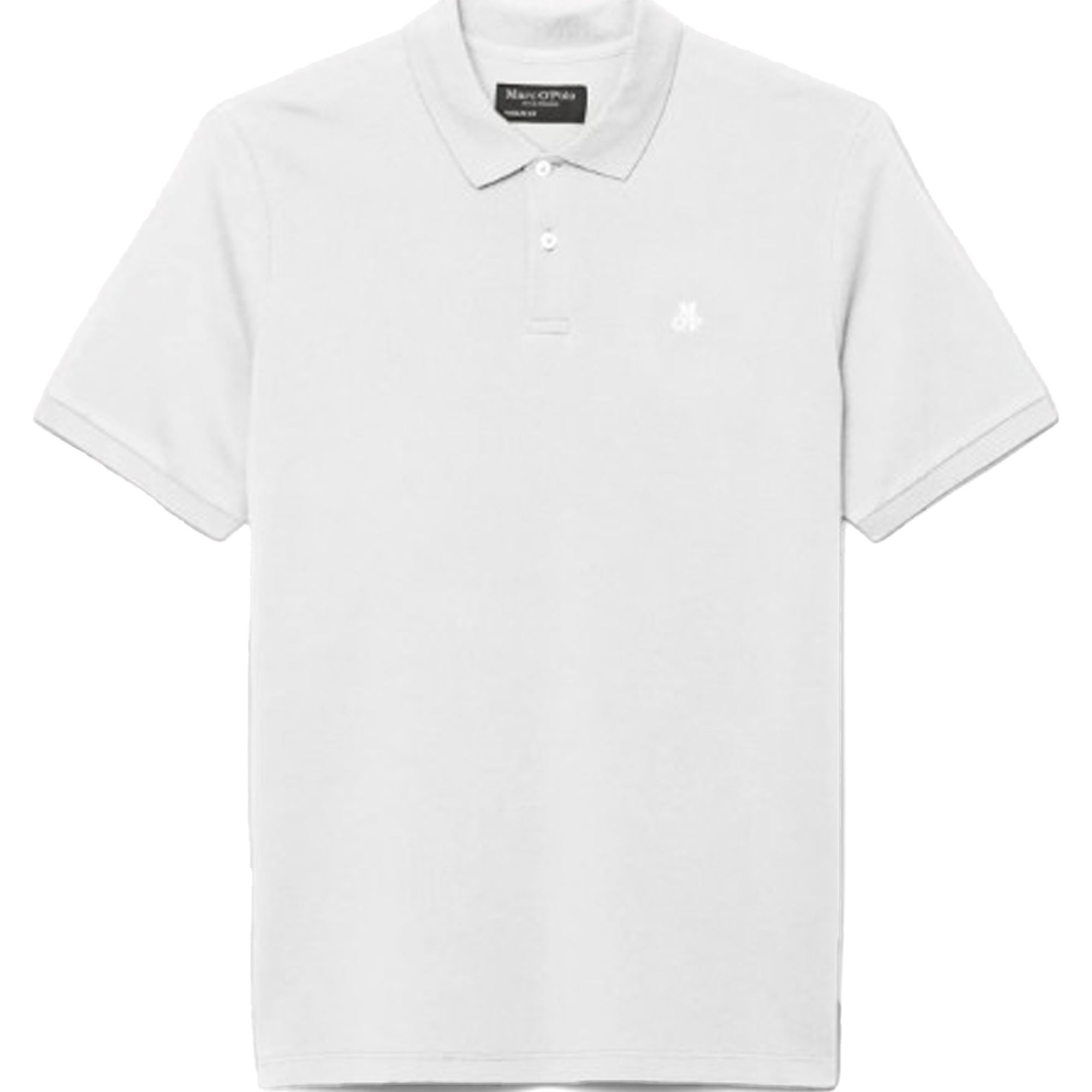 MARC O'POLO Polo marškiniai trumpos rank. vyrams, Balta, B21223053092 Polo short