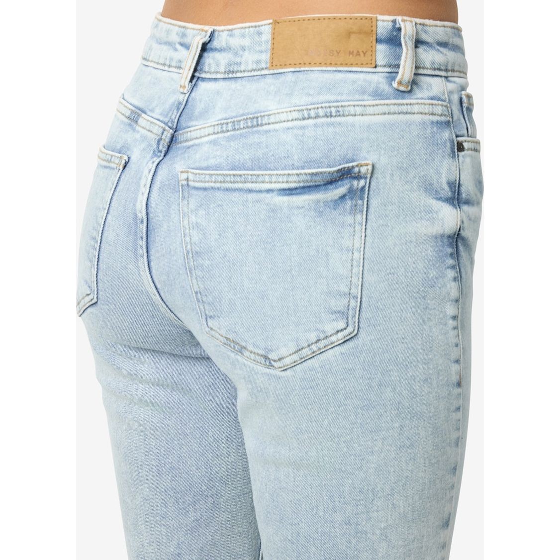 NOISY MAY Aptempti džinsai moterims, Mėlyna, Nmmoni skinny 5