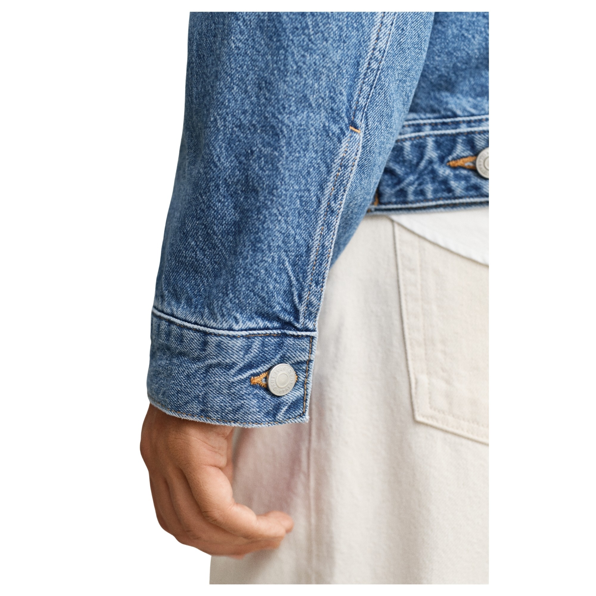 GANT Džinsinis švarkas vyrams, Mėlyna, 7006608-970 Denim jct 4