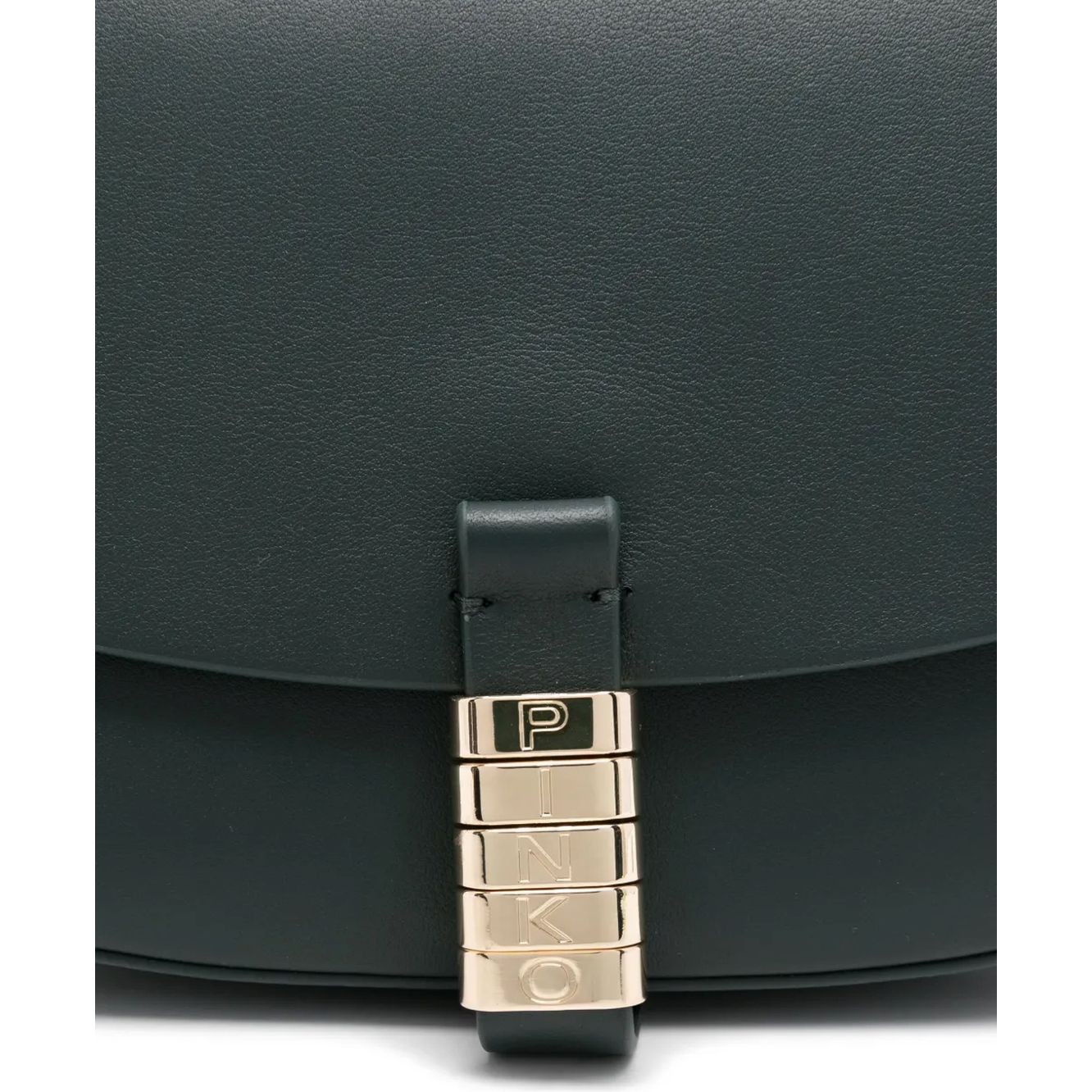 PINKO Rankinė per petį moterims, Žalia, Saddle mini shoulder bag 3