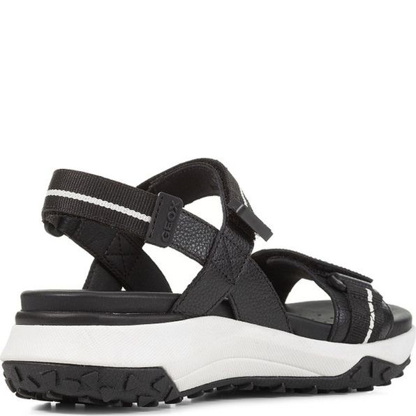 GEOX Basutės moterims, Juoda, Sorapis grip sandals 4