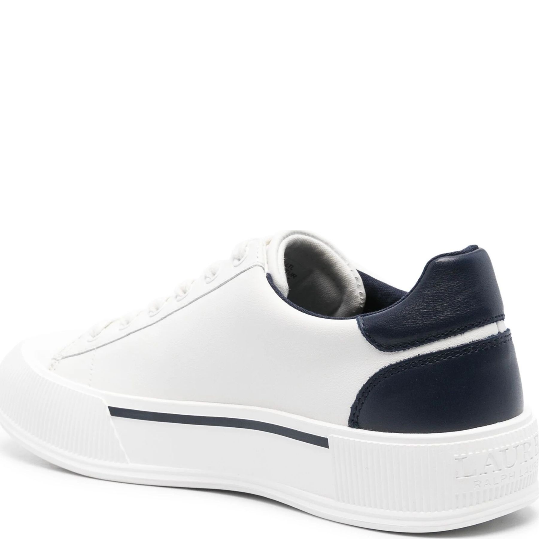 LAUREN RALPH LAUREN Laisvalaikio bateliai moterims, Balta, Daisie sneakers low top lace 3