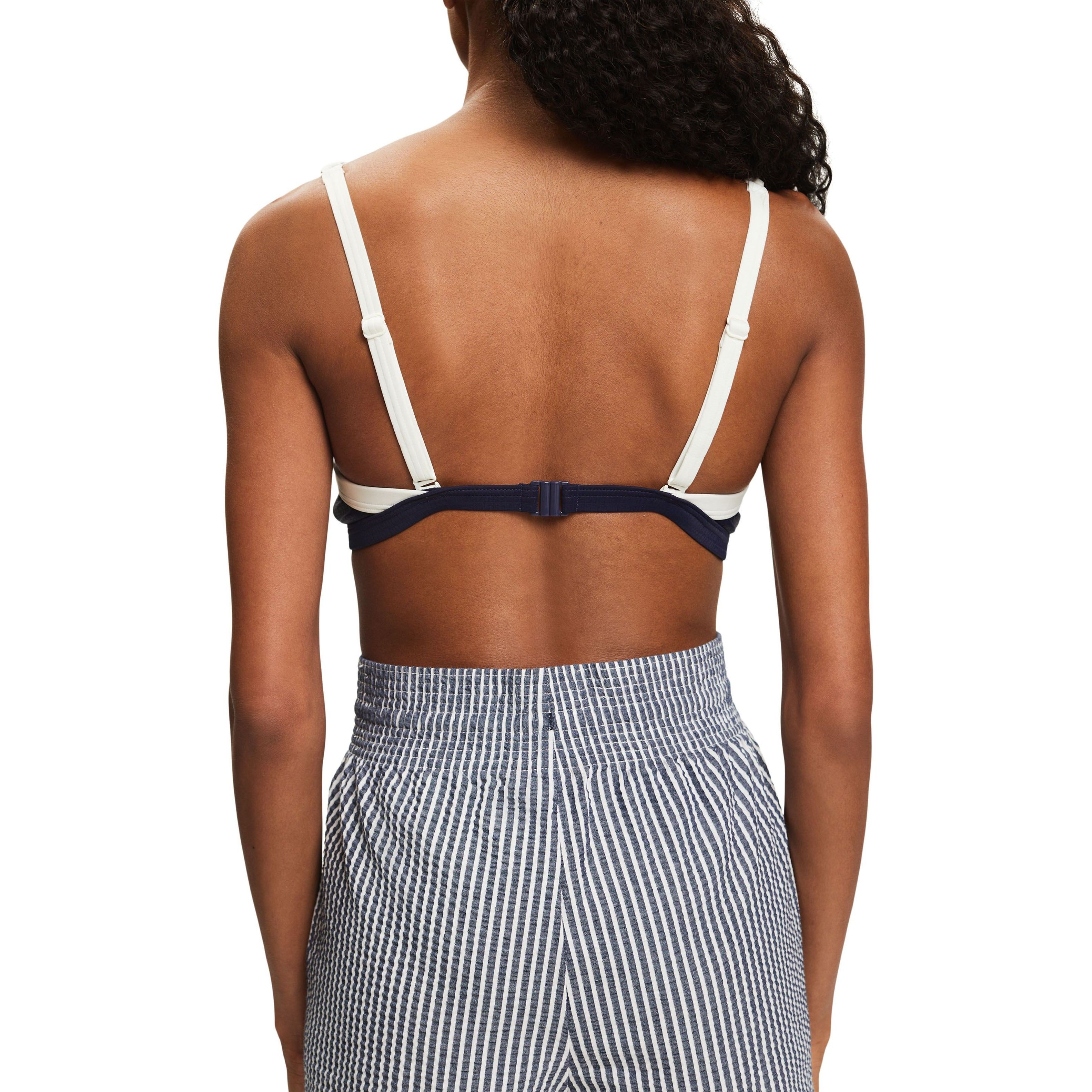 ESPRIT Viršutinė kostiumėlio dalis moterims, Mėlyna, kendell beach  Bikini top 3