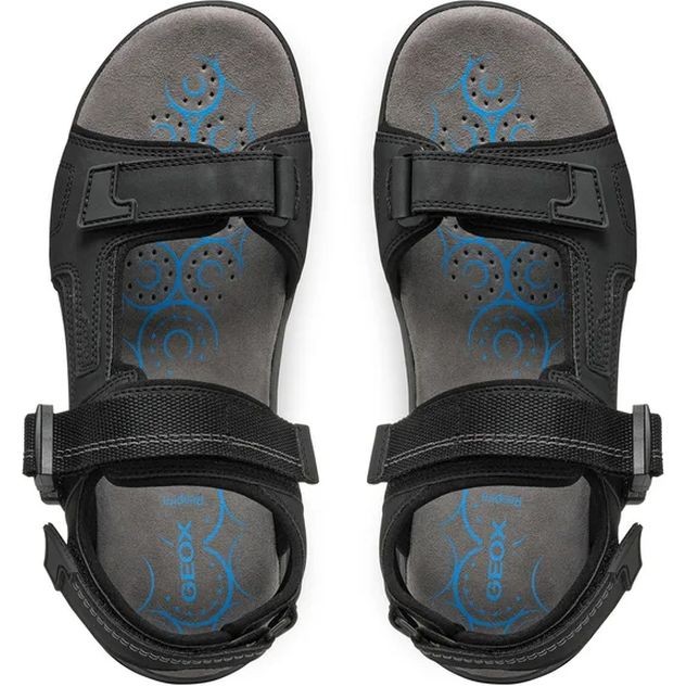 GEOX Basutės vyrams, Juoda, Spherica ec5 sandals 4