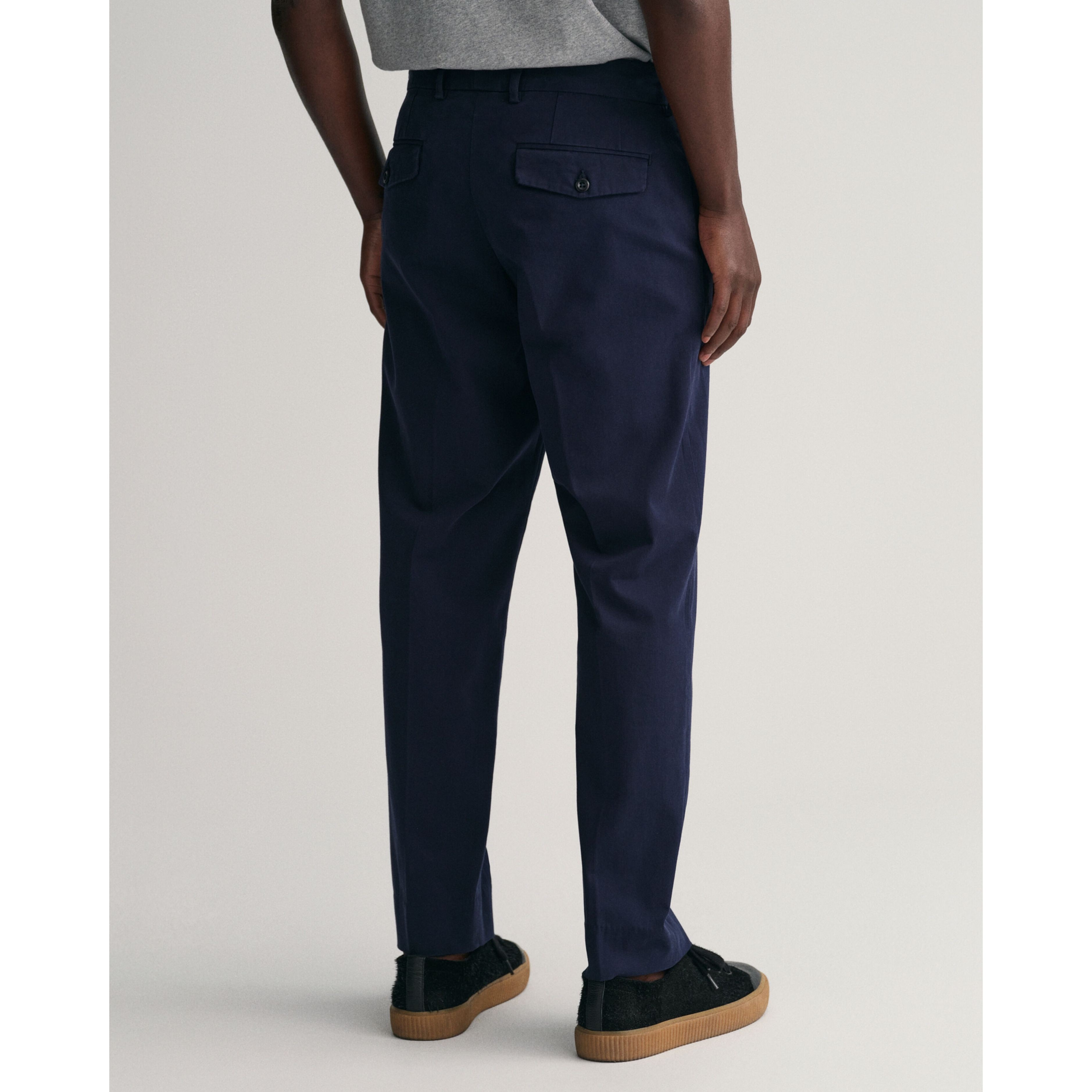 GANT Kelnės vyrams, Mėlyna, PEACHED COTTON SLACK 3