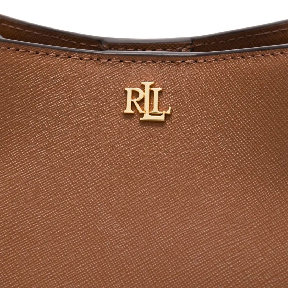 LAUREN RALPH LAUREN Rankinė per petį moterims, Ruda, Reese sm bkt bucket bag small 3