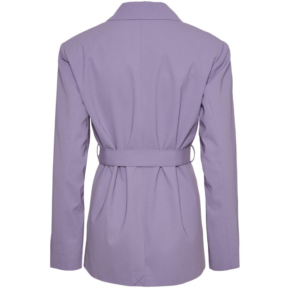 NOISY MAY Švarkas moterims, Violetinė, NMMILLA LS OVERSIZE B 2