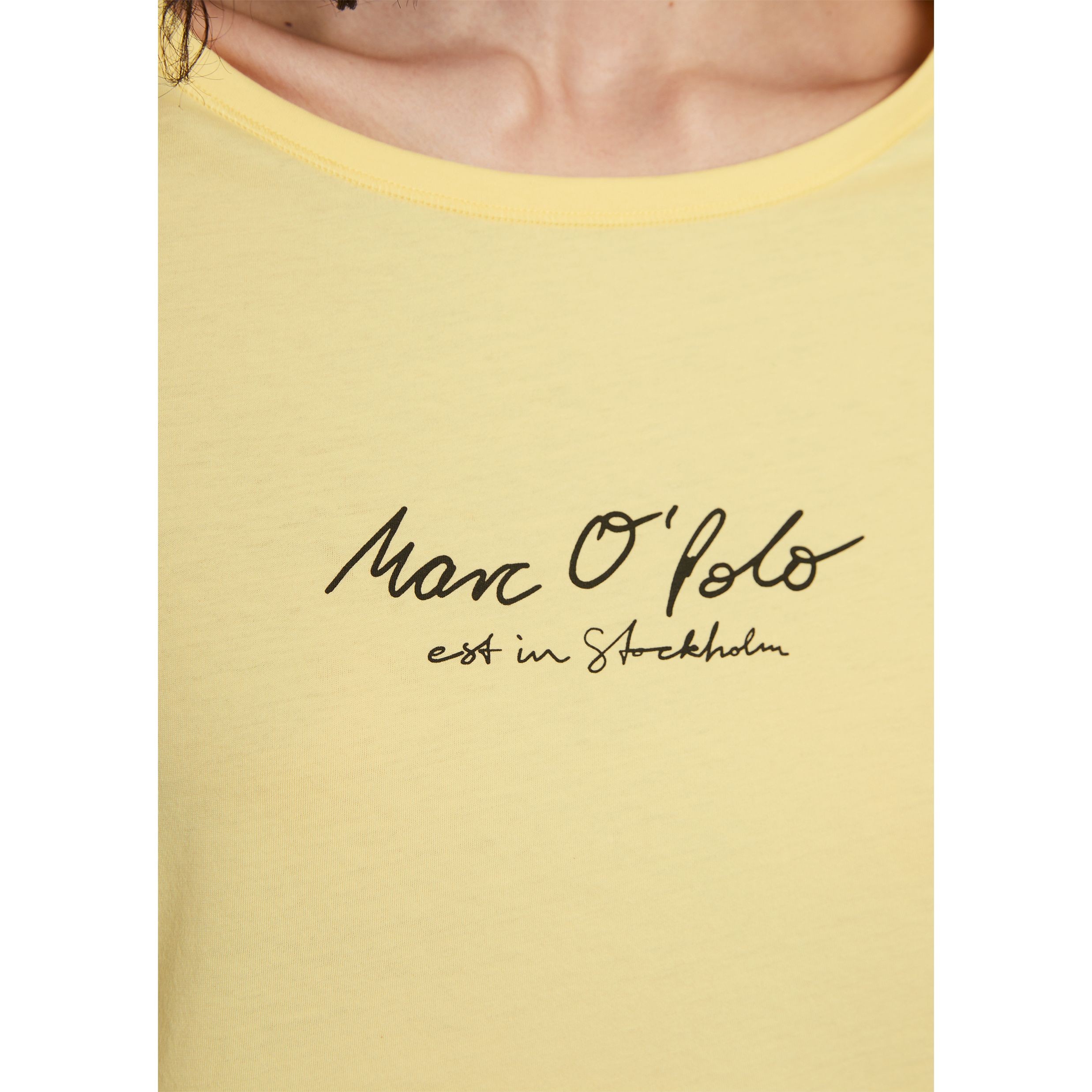 MARC O'POLO Marškinėliai moterims, Geltona 4