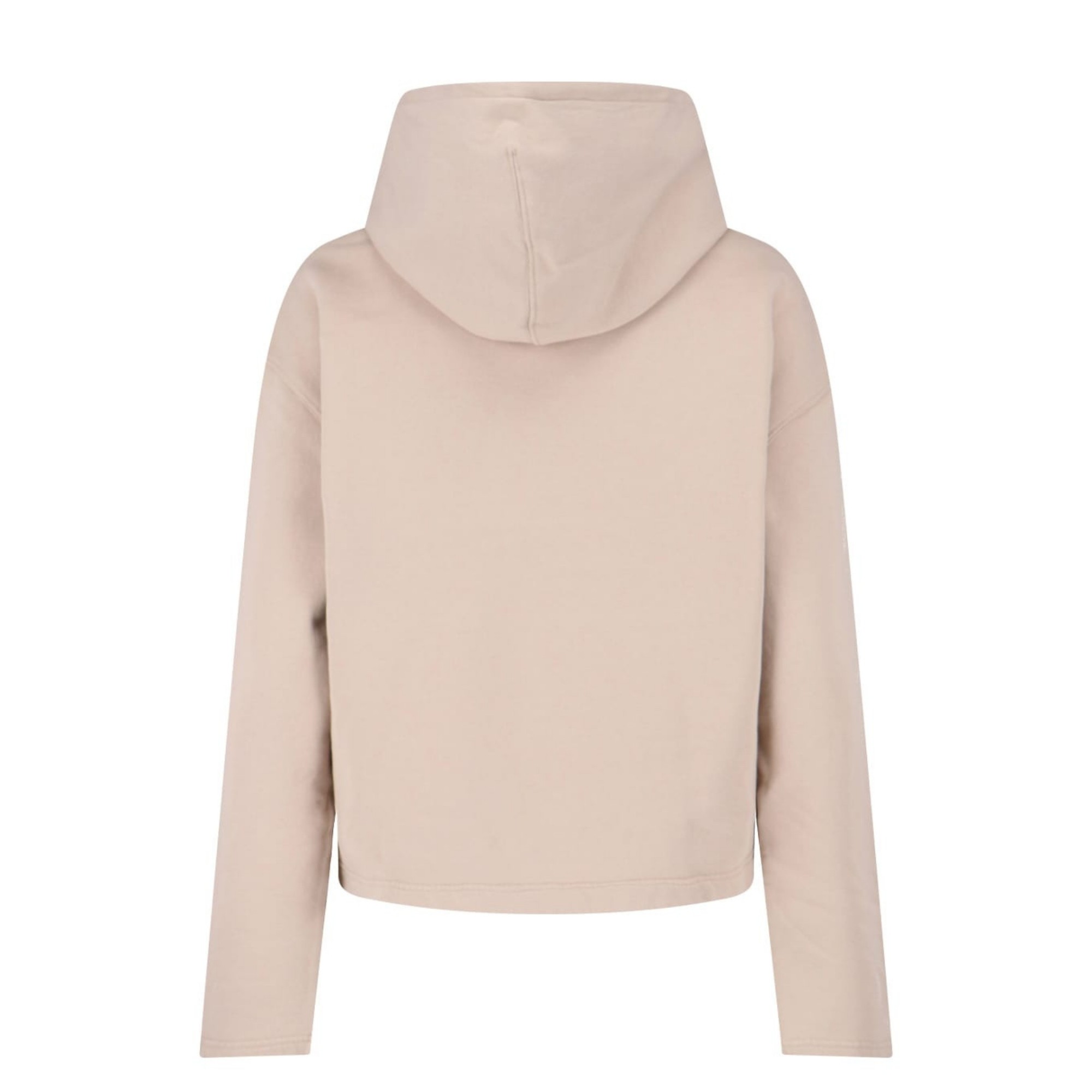 AMI PARIS Džemperis moterims, Smėlio, Contrasted ami de coeur hoodie 2